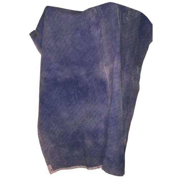 Antique Quilt Handmade Patchwork 70"x66" Multicolor Geometric Design Cotton READ - Picture 14 of 16